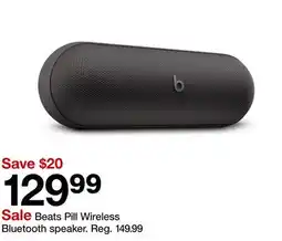 Target Beats Pill Wireless Bluetooth speaker offer