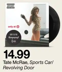Target Tate McRae, Sports Car/ Revolving Door offer