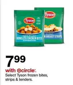 Target Select Tyson frozen bites, strips & tenders offer