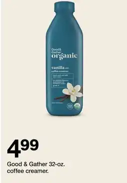 Target Good & Gather 32-oz. coffee creamer offer