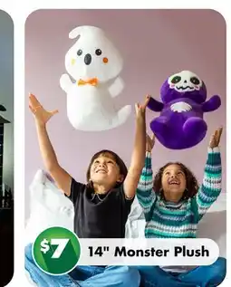 Dollar Tree 14 Monster Plush offer