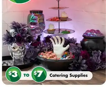 Dollar Tree Catering Supplies offer