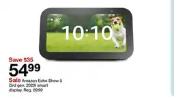 Target Amazon Echo Show 5 (3rd gen. 2023) smart display offer