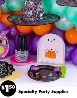 Dollar Tree Specialty Party Supplies offer