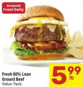 Albertsons Fresh 80% Lean Ground Beef offer