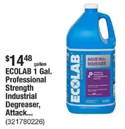 The Home Depot Ecolab 1 gal. professional strength industrial degreaser, attack offer
