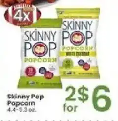 Albertsons Skinny Pop Popcorn offer