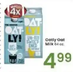 Albertsons Oatly Oat Milk offer