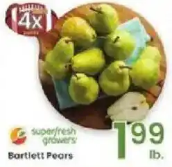 Albertsons Bartlett Pears offer