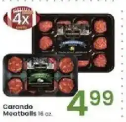 Albertsons Carando Meatballs offer