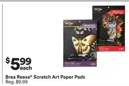 Michaels Brea reese Scratch Art paper pads offer