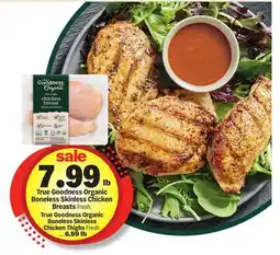 Meijer True Goodness Organic Boneless Skinless Chicken Breasts offer