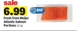 Meijer Atlantic Salmon Portions offer