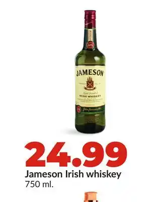 Hy-Vee Jameson Irish whiskey offer