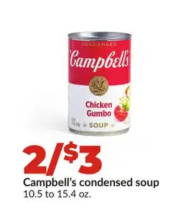 Hy-Vee Campbell's condensed soup offer