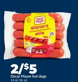 Hy-Vee Oscar Mayer hot dogs offer
