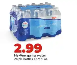 Hy-Vee Hy-Vee spring water offer