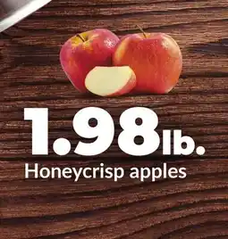 Hy-Vee Honeycrisp apples offer