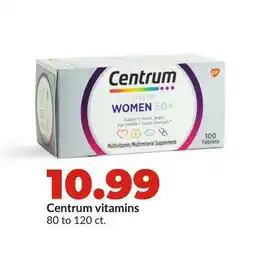 Hy-Vee Centrum vitamins offer