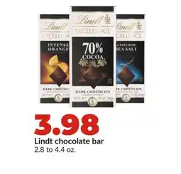 Hy-Vee Lindt chocolate bar offer