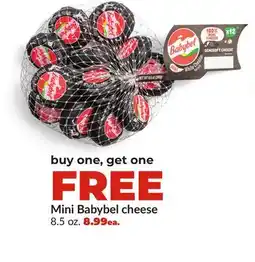 Hy-Vee Mini Babybel cheese offer