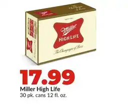 Hy-Vee Miller High Life offer