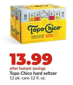 Hy-Vee Topo Chico hard seltzer offer