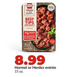 Hy-Vee Hormel or Herdez entrée offer