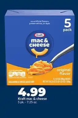 Hy-Vee Kraft mac & cheese offer