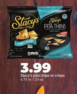 Hy-Vee Stacy's pita chips or crisps offer