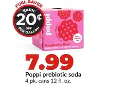 Hy-Vee Poppi prebiotic soda offer