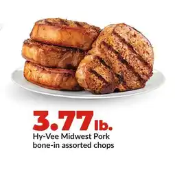 Hy-Vee Hy-Vee Midwest Pork bone-in assorted chops offer
