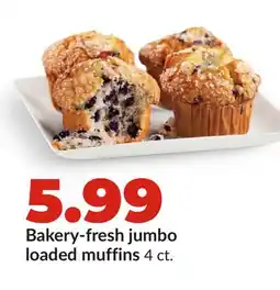 Hy-Vee jumbo loaded muffins offer