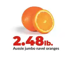 Hy-Vee Aussie jumbo navel oranges offer