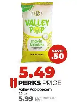 Hy-Vee Valley Pop popcorn offer