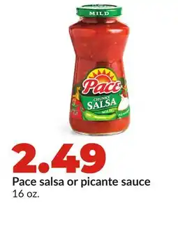 Hy-Vee Pace salsa or picante sauce offer