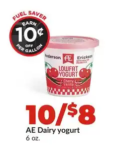 Hy-Vee AE Dairy yogurt offer