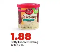 Hy-Vee Betty Crocker frosting offer