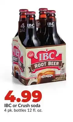 Hy-Vee IBC or Crush soda offer