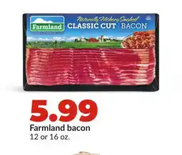 Hy-Vee Farmland bacon offer
