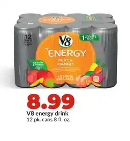 Hy-Vee V8 energy drink offer