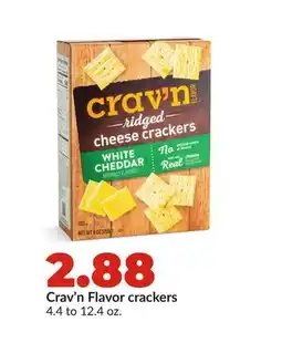 Hy-Vee Crav'n Flavor crackers offer