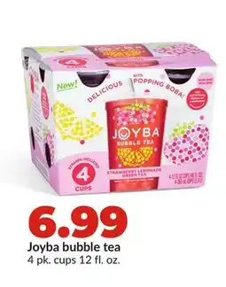 Hy-Vee Joyba bubble tea offer