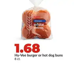 Hy-Vee Hy-Vee burger or hot dog buns offer