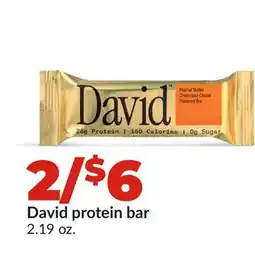 Hy-Vee David protein bar offer