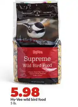 Hy-Vee Hy-Vee wild bird food offer