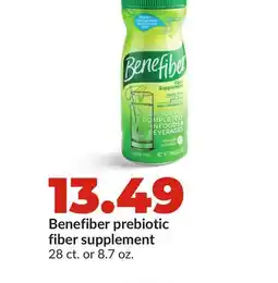 Hy-Vee Benefiber prebiotic fiber supplement offer