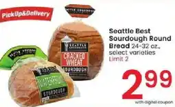 Albertsons Seattle best sourdough round bread select varieties offer