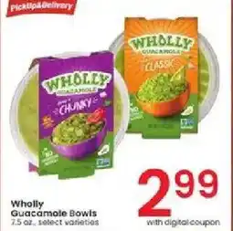 Albertsons Wholly guacamole bowls offer