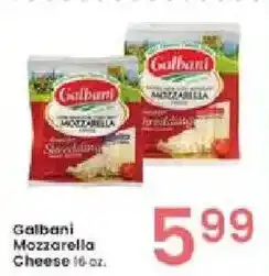 Albertsons Galbani Mozzarella Cheese offer